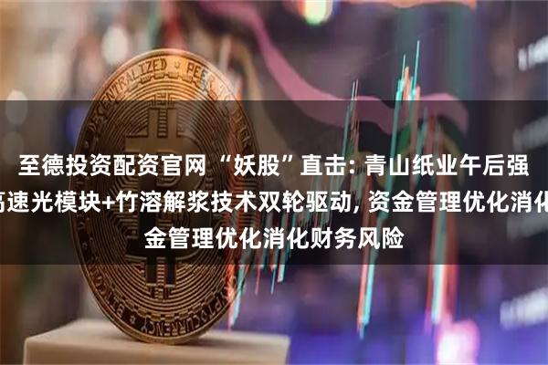 至德投资配资官网 “妖股”直击: 青山纸业午后强势拉升, 高速光模块+竹溶解浆技术双轮驱动, 资金管理优化消化财务风险